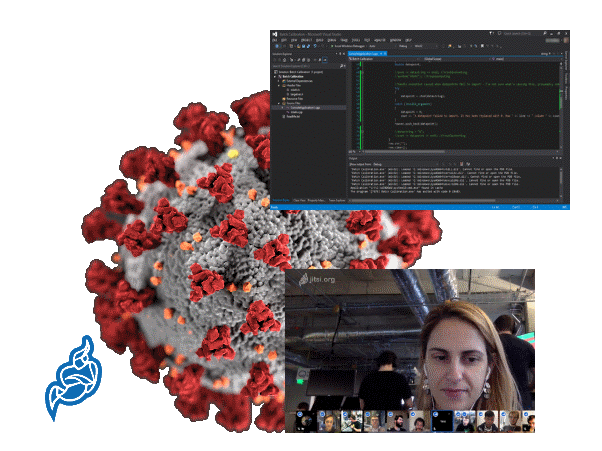 Corona, Jitsi und Visual Studio